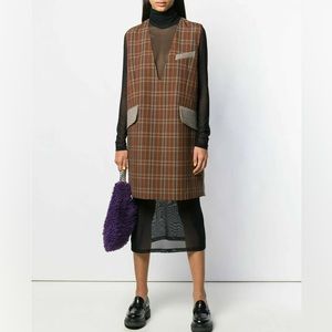 MM6 Maison Margiela Plaid Dress - Size 38